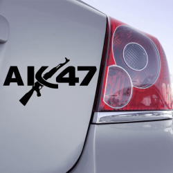 Autocollant Logo AK-47 - 1