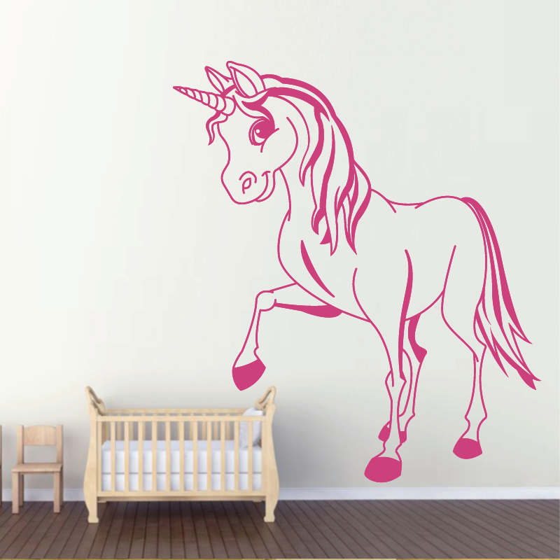 Sticker Mural Licorne enfant ZoneStickers