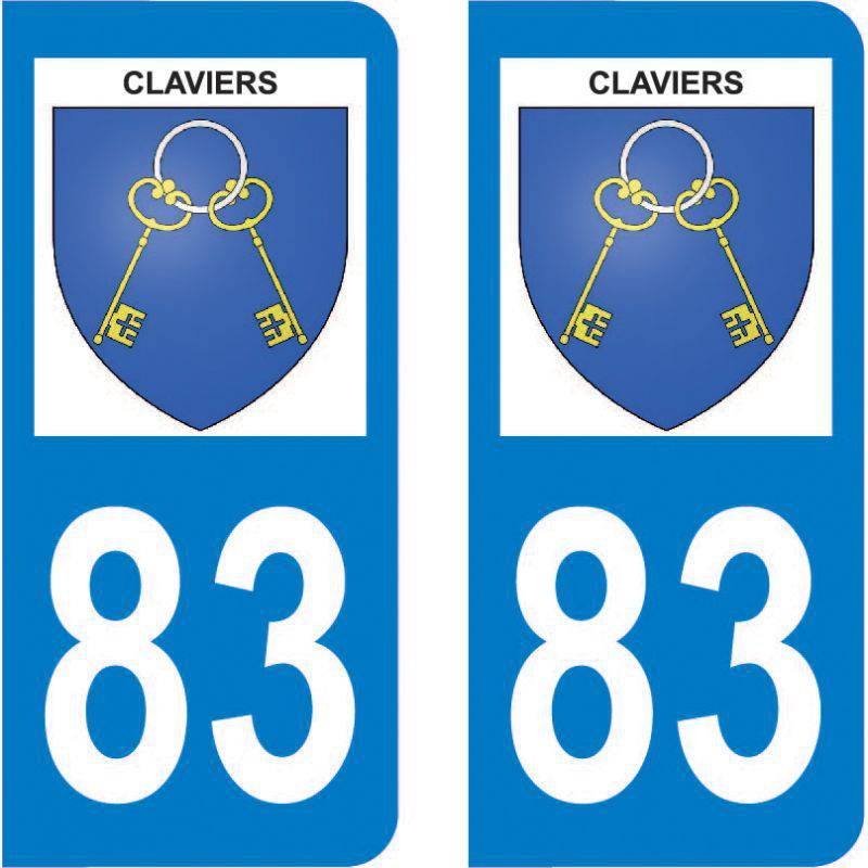 Sticker Plaque Claviers 83830 Sticker Plaque Claviers 83830