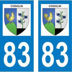 Sticker Plaque Cogolin 83310