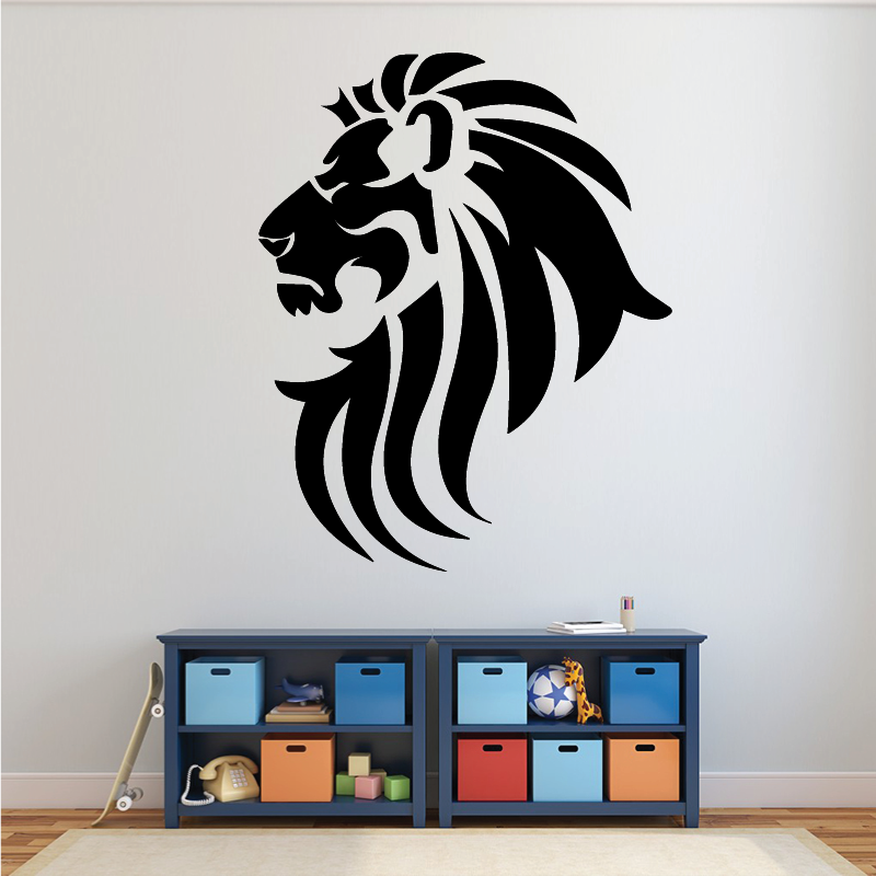 Sticker Mural Lion - 1