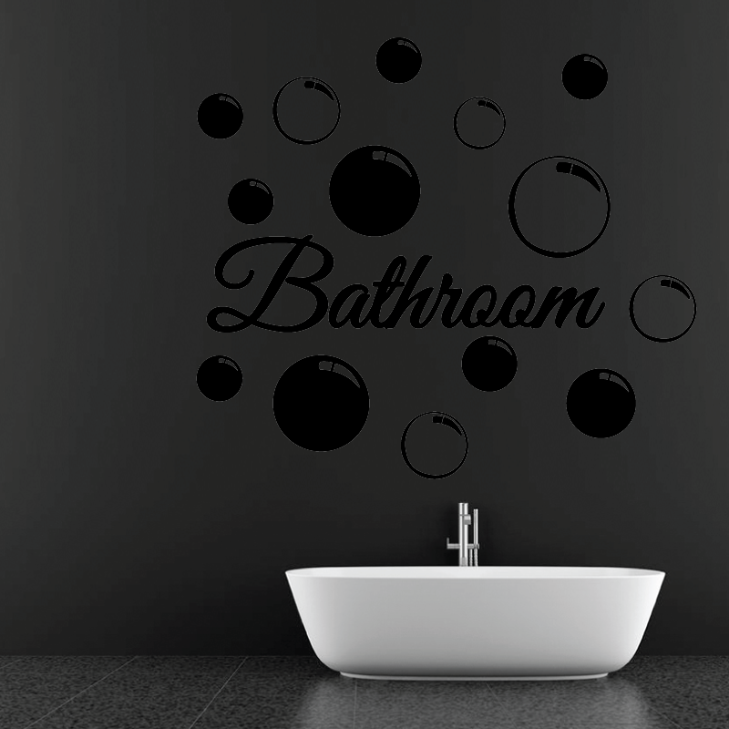 Sticker Mural Salle De Bain Bathroom - 1