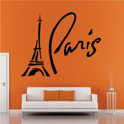 Sticker Mural Paris Tour Eiffel - 1
