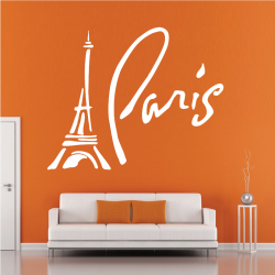 Sticker Mural Paris Tour Eiffel - 2