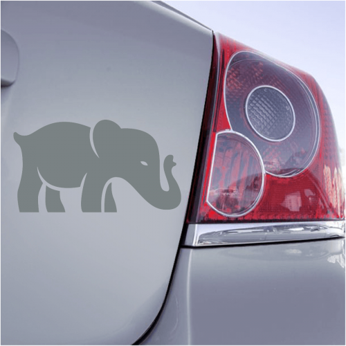 Autocollant Elephant - 4