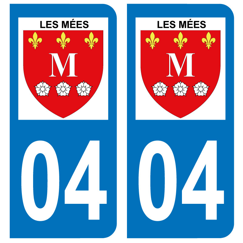 Sticker Plaque Les Mées 04190 - 1