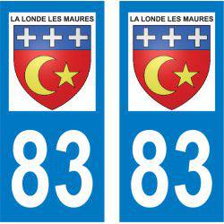 Sticker Plaque La Londe-les-Maures 83250