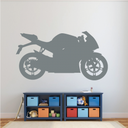 Sticker Mural Moto Sport