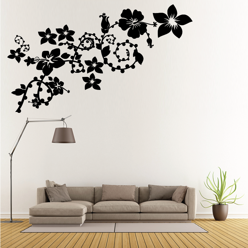 Sticker Mural Floral - 1