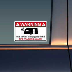 Sticker Alarme Caravane