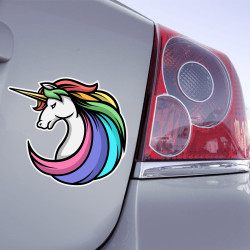 Autocollant Licorne