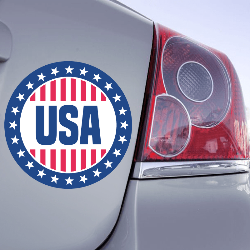 Autocollant Logo USA