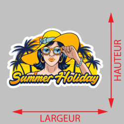 Sticker Summer Holiday