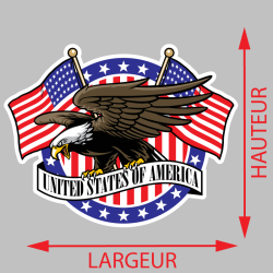 Sticker United States Of America