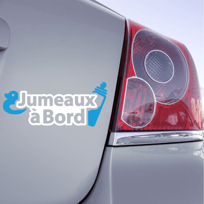 Sticker Jumeaux à Bord - Ref.d18431 | MPA Déco