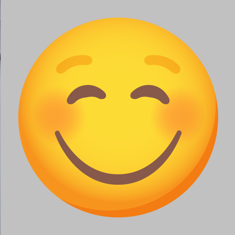Sticker Smiley heureux - Autocollant Smiley heureux