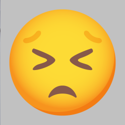 Sticker Emoji en colère