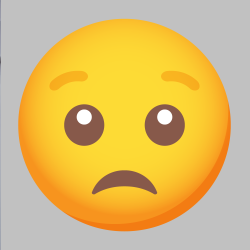 Sticker Emoji triste