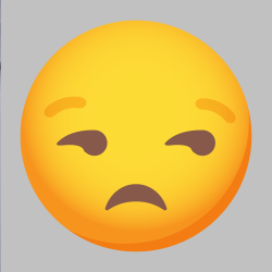 Sticker Emoji exaspéré
