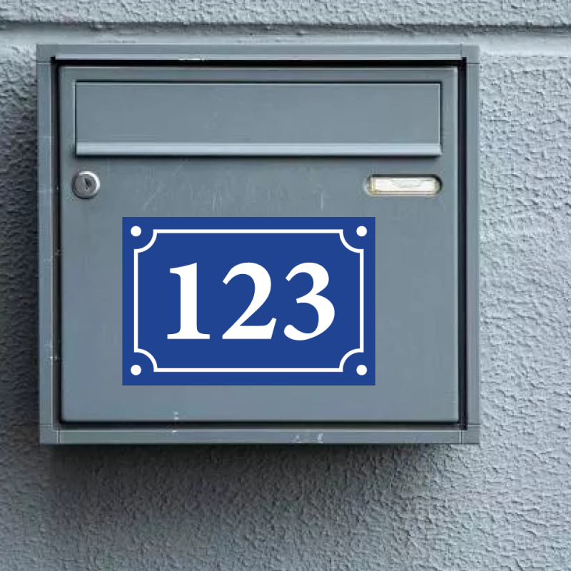 Sticker numero - Autocollant numero | ZoneStickers