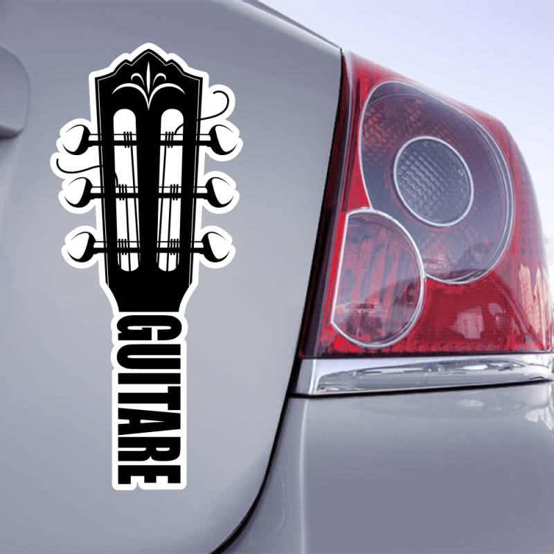 Sticker guitare Autocollant guitare ZoneStickers