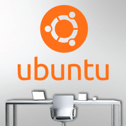 Sticker Mural Linux Ubuntu