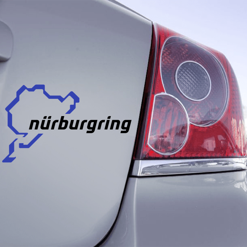 Autocollant Circuit Nürburgring bleu