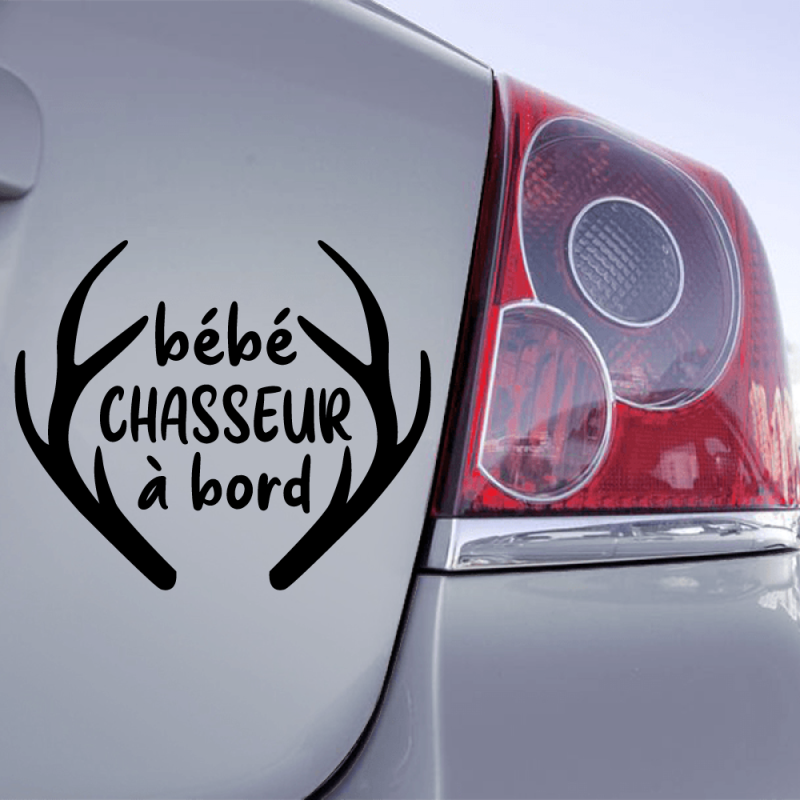 Sticker Autocollant Bébé à Bord Petit Diable - Humour 666 - Multicolore - Neuf