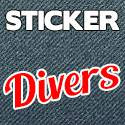 Stickers Divers