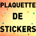 Plaquette de Stickers