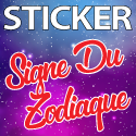 Stickers Signes du Zodiaque