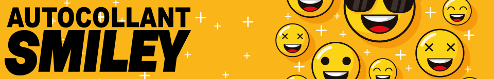 Autocollant Smiley - Sticker Emoji
