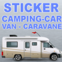 Autocollant Camping-Car
