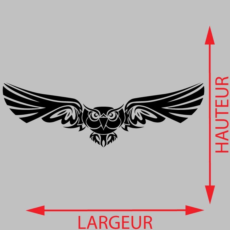 Sticker Hibou Angel Décoration Interieur