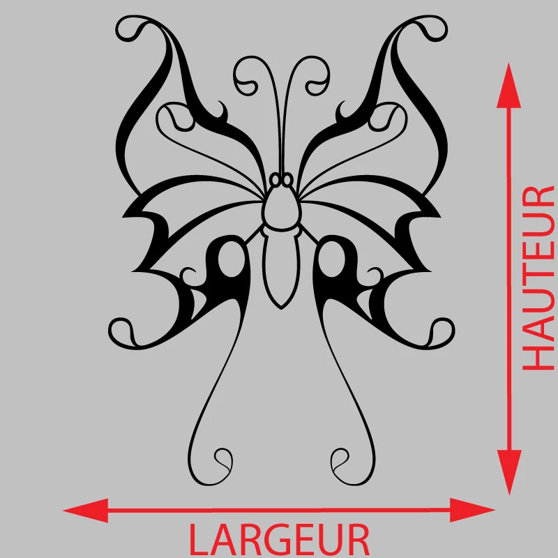 Sticker Papillon Décoration Interieur