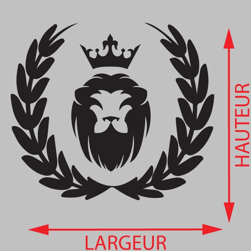 Sticker Royal Lion Décoration Interieur