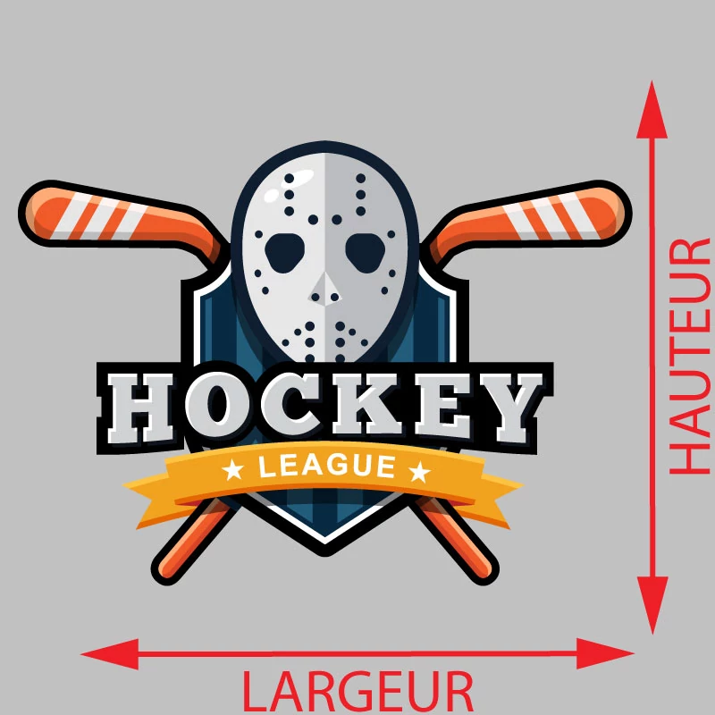 Autocollant Hockey League
