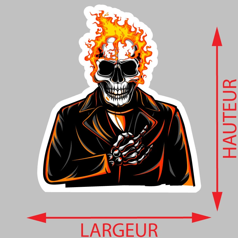 Autocollant Ghost Rider