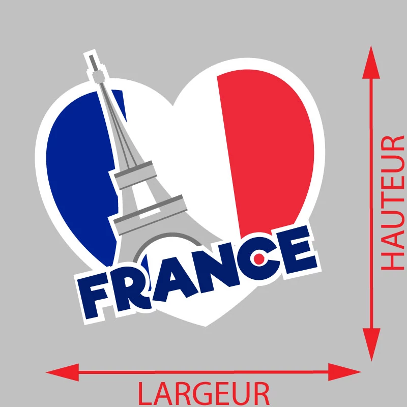 Sticker France Voiture