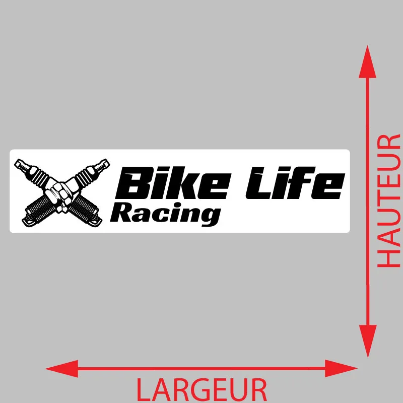 Autocollant Bike Life Racing Voiture