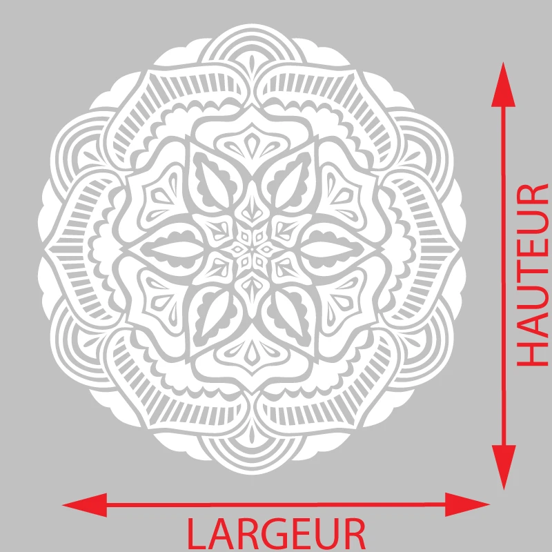 Sticker Mandala rituel Décoration Interieur