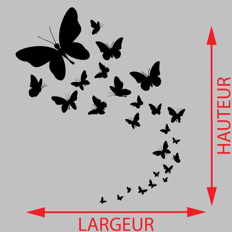 Sticker Papillon libellule Décoration Interieur