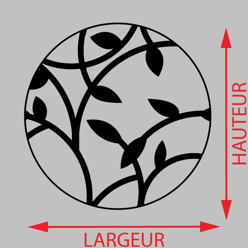 Sticker Cercle de nature Décoration Interieur