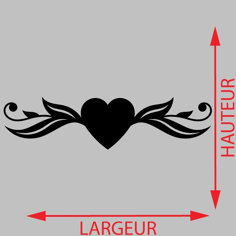 Sticker Ornement d'amour sensuelle Décoration Interieur