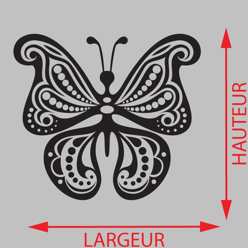 Sticker Papillon paon Décoration Interieur