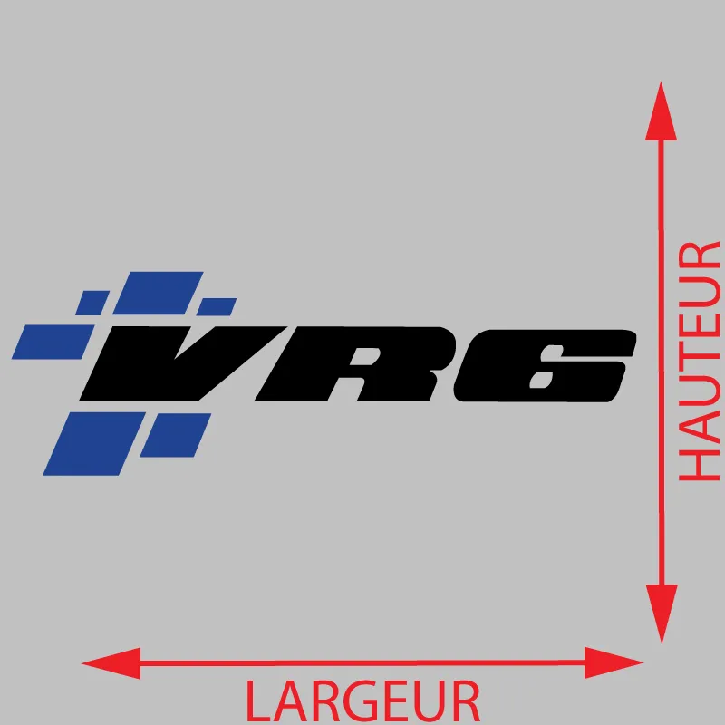 Autocollant Logo VR6