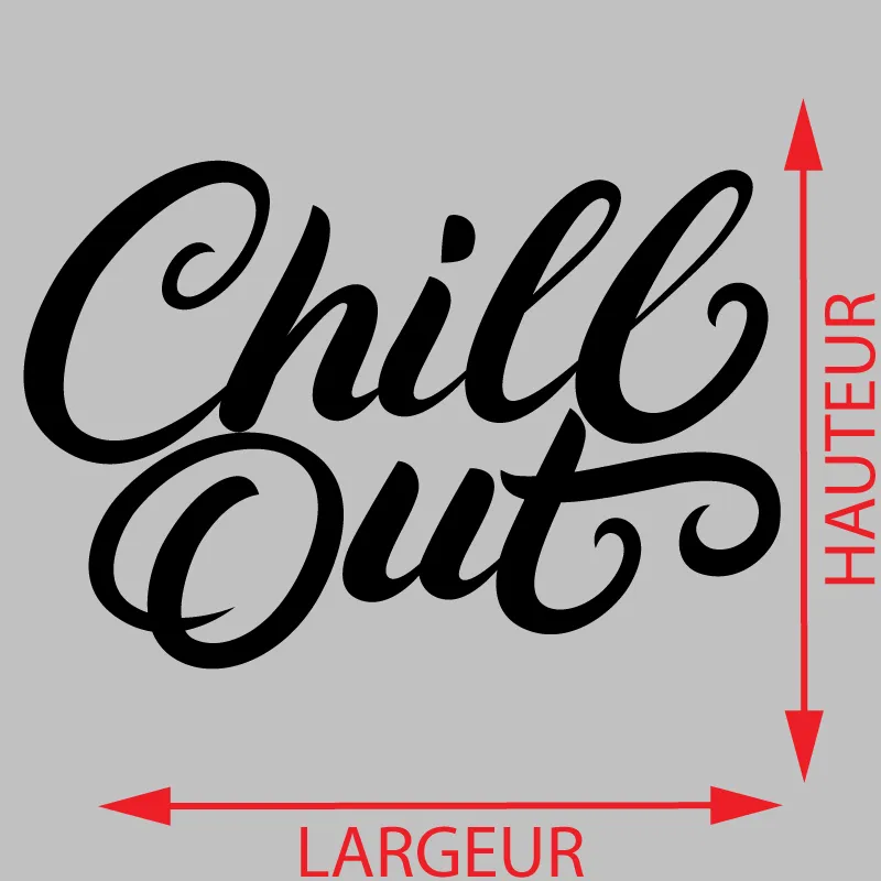 Autocollant Chill Out