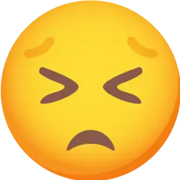 Autocollant Emoji en colère