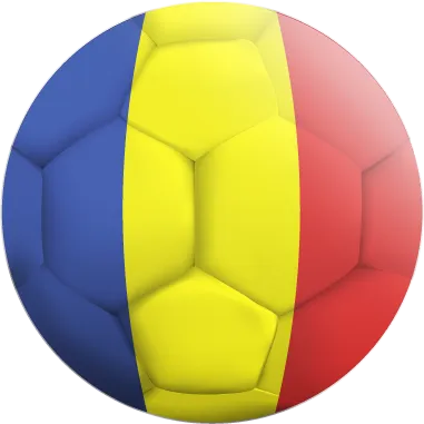 Autocollant Ballon De Foot Roumanie