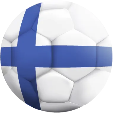 Autocollant Ballon De Foot Finlande